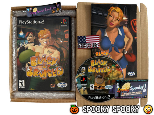 Black bruised ps2 - -, ntsc-u/c