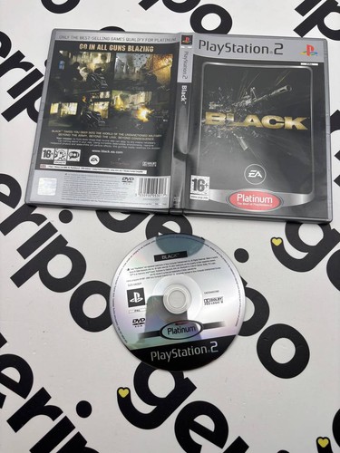Black ps2 playstation - ps2,