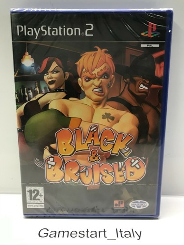 Black bruised sony ps2 - &,