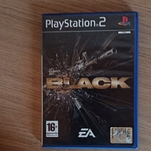 Black ps2 pal pegi 16 - pal,