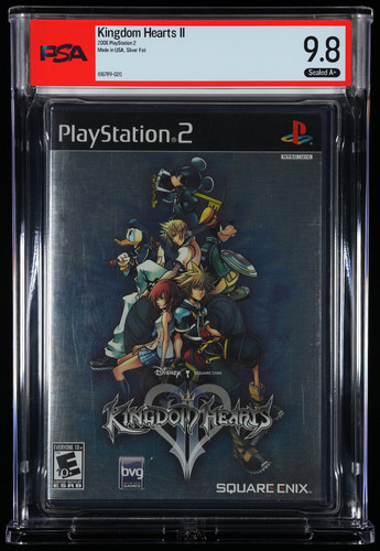 Kingdom hearts ps2 psa 8 - hearts,