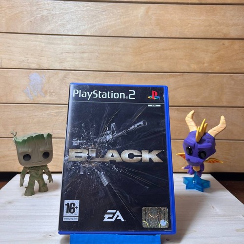Black ps2 playstation 2 - black,