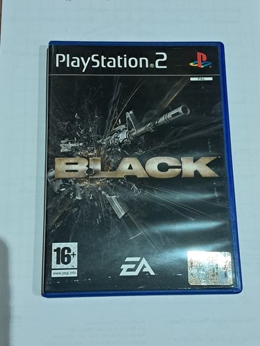 Sony playstation ps2 black - playstation, 2