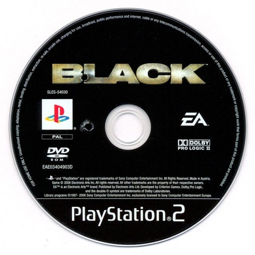 Black ps2 jeu console - ✅black,